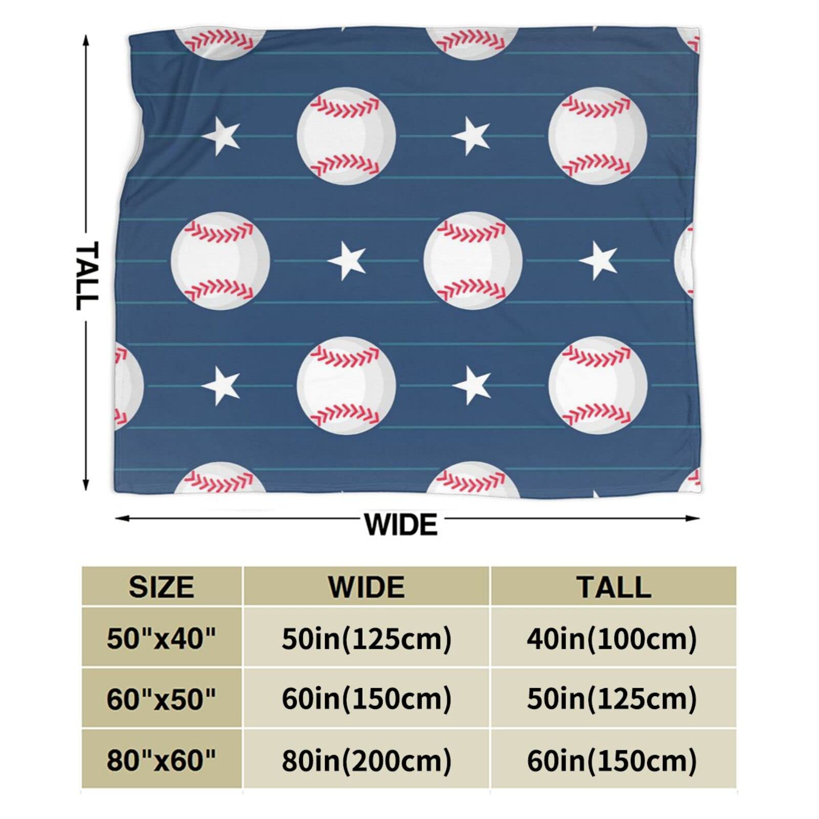 ONE TO PROMISE Coperta In Pile Per Softball - Regalo Per Ragazze, Morbida E Colorata, 101,6x127 Cm