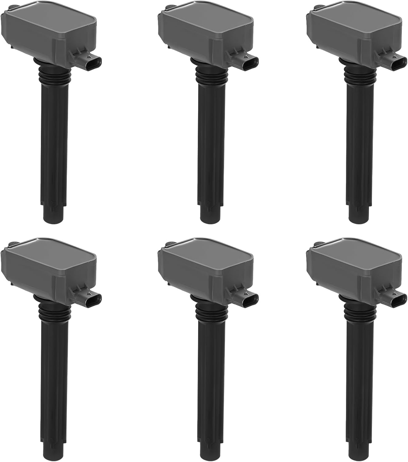 BDFHYK Ignition Coil Pack UF807 Compatible with Ram 1500 19-21 Jeep Grand Cherokee 16-21 Wrangler Gladiator Dodge Durango Chrysler Pacifica Voyager Coil for Jeep Dodge Oem Coil Pack Set of 6
