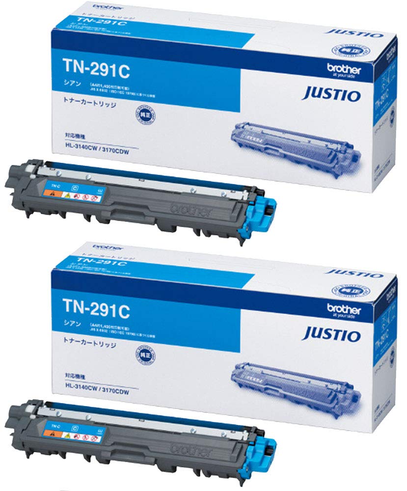 【純正】Brother TN-291C　TN-291M トナーカートリッジ Amazon | BROTHER ブラザー 純正品 TN-291C / TN291C トナー