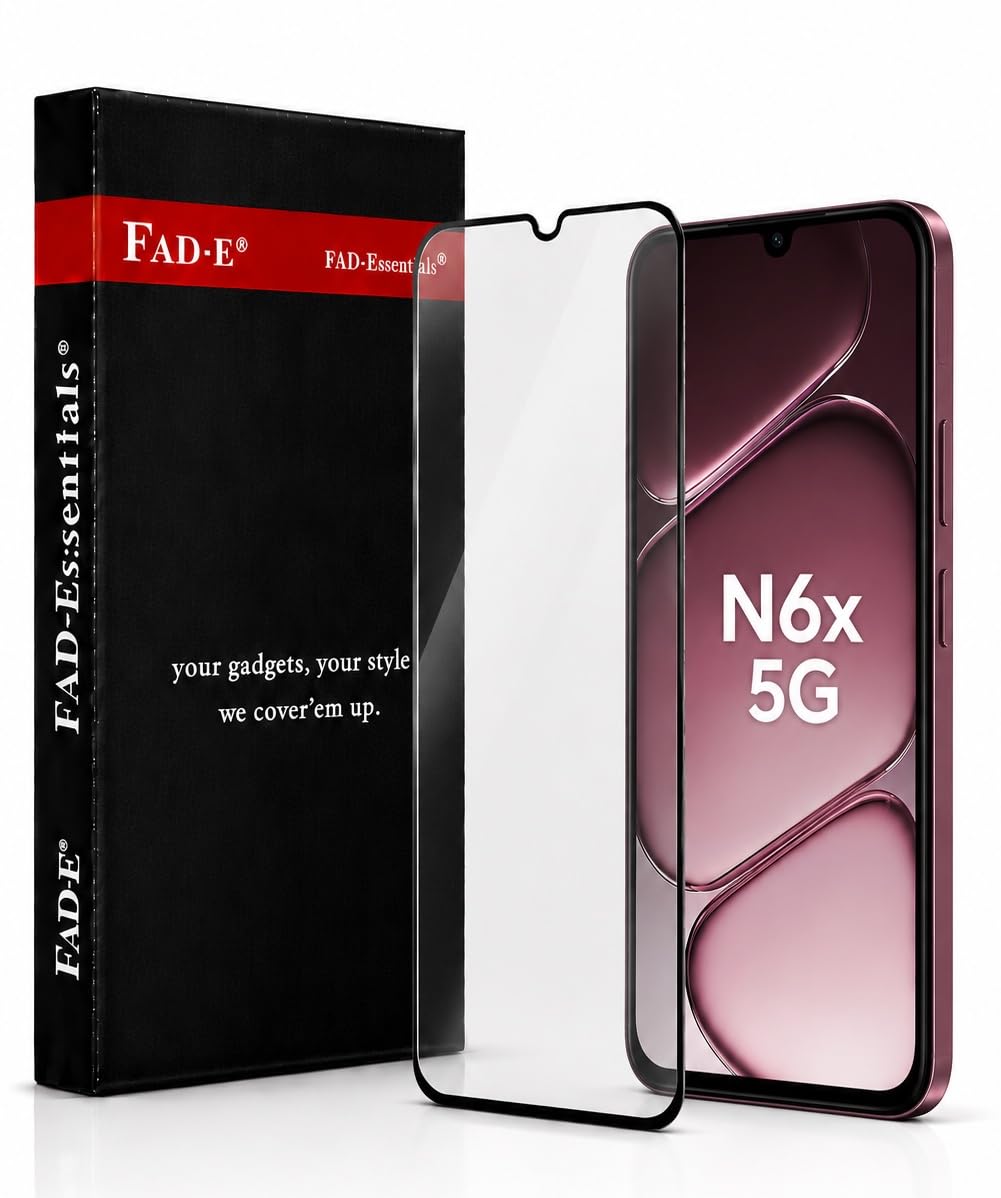 FAD-E Tempered Glass for OnePlus N6X 5G (6.8 inch) | Screen Guard Protector Glass, 9H Full Screen Coverage, Case Friendly-image-31