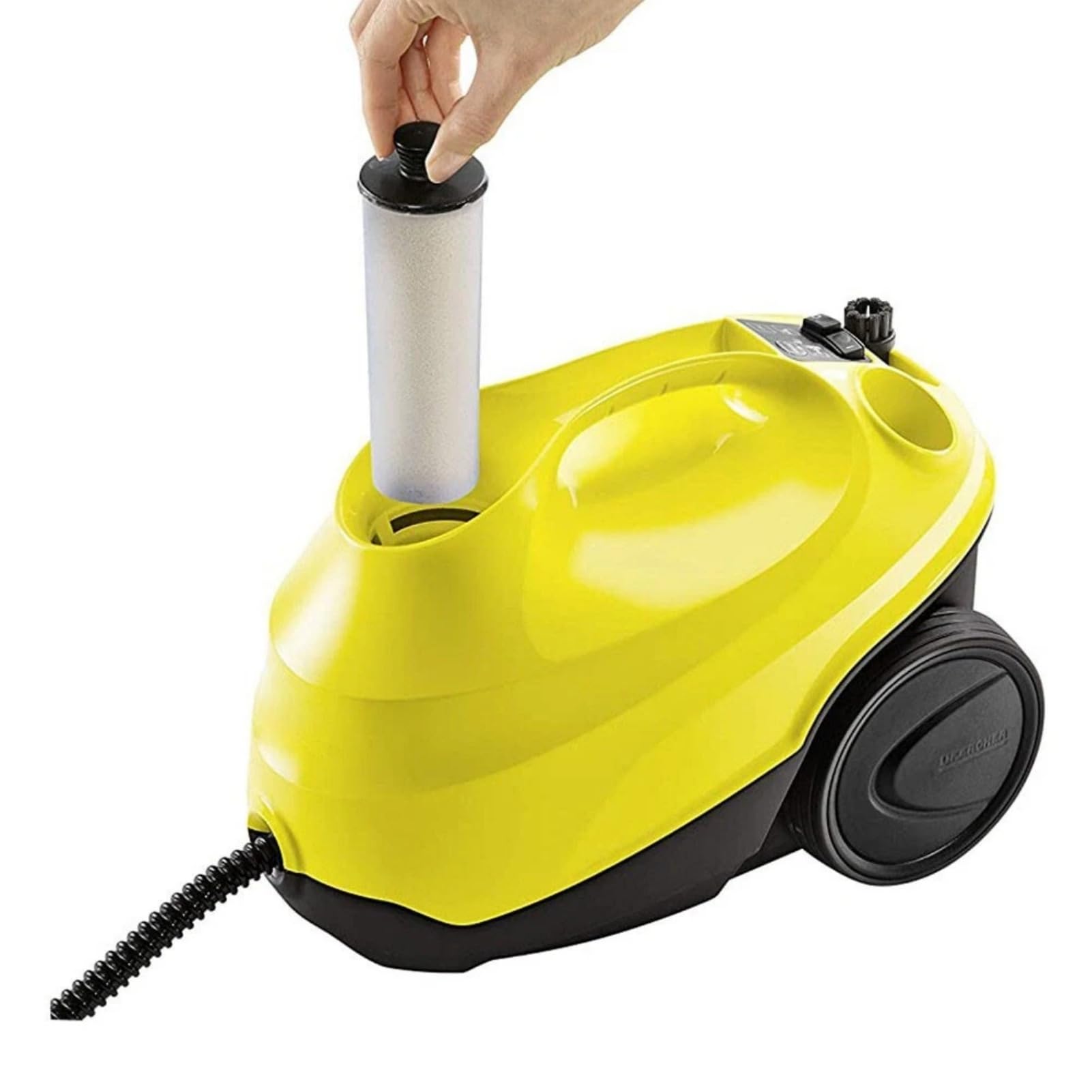 Paquete de 1/2 cartuchos descalcificadores para Kärcher 2.863-018.0 - Filtro antical para limpiadores de vapor SC2U/SC3U/SC3UP, prolonga la vida útil del aparato (1)