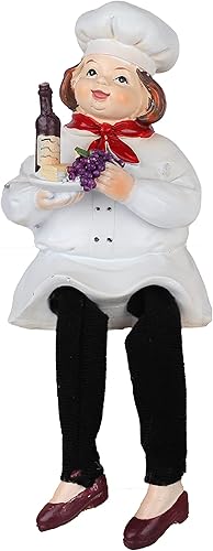 Chef Kitchen Décor - Estante con patas largas - Plato