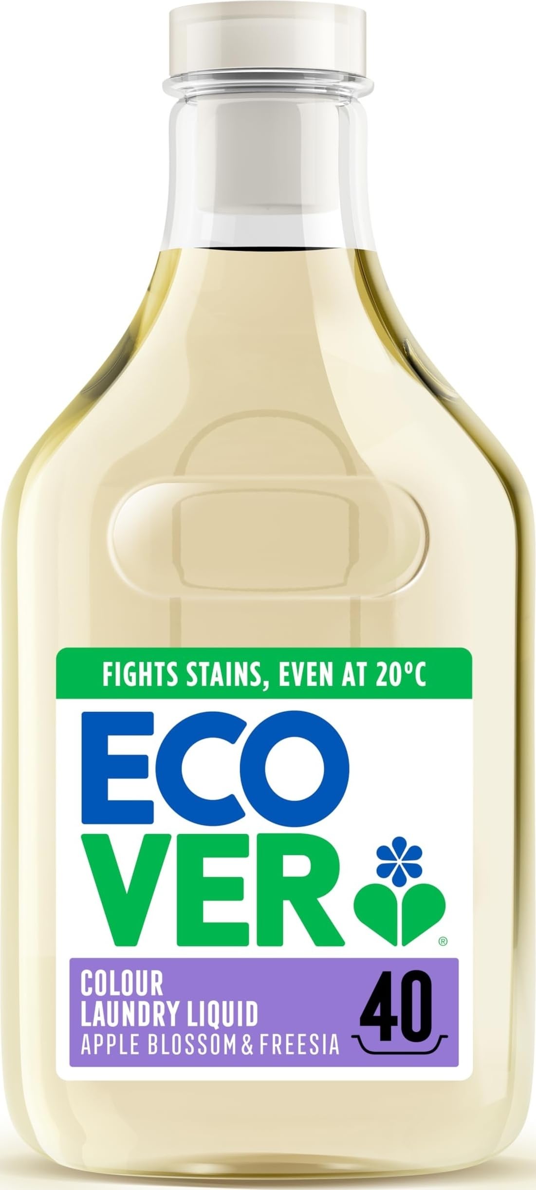 Ecover Concentrated Colour Laundry Detergent, Laundry Washing Liquid, Fresh