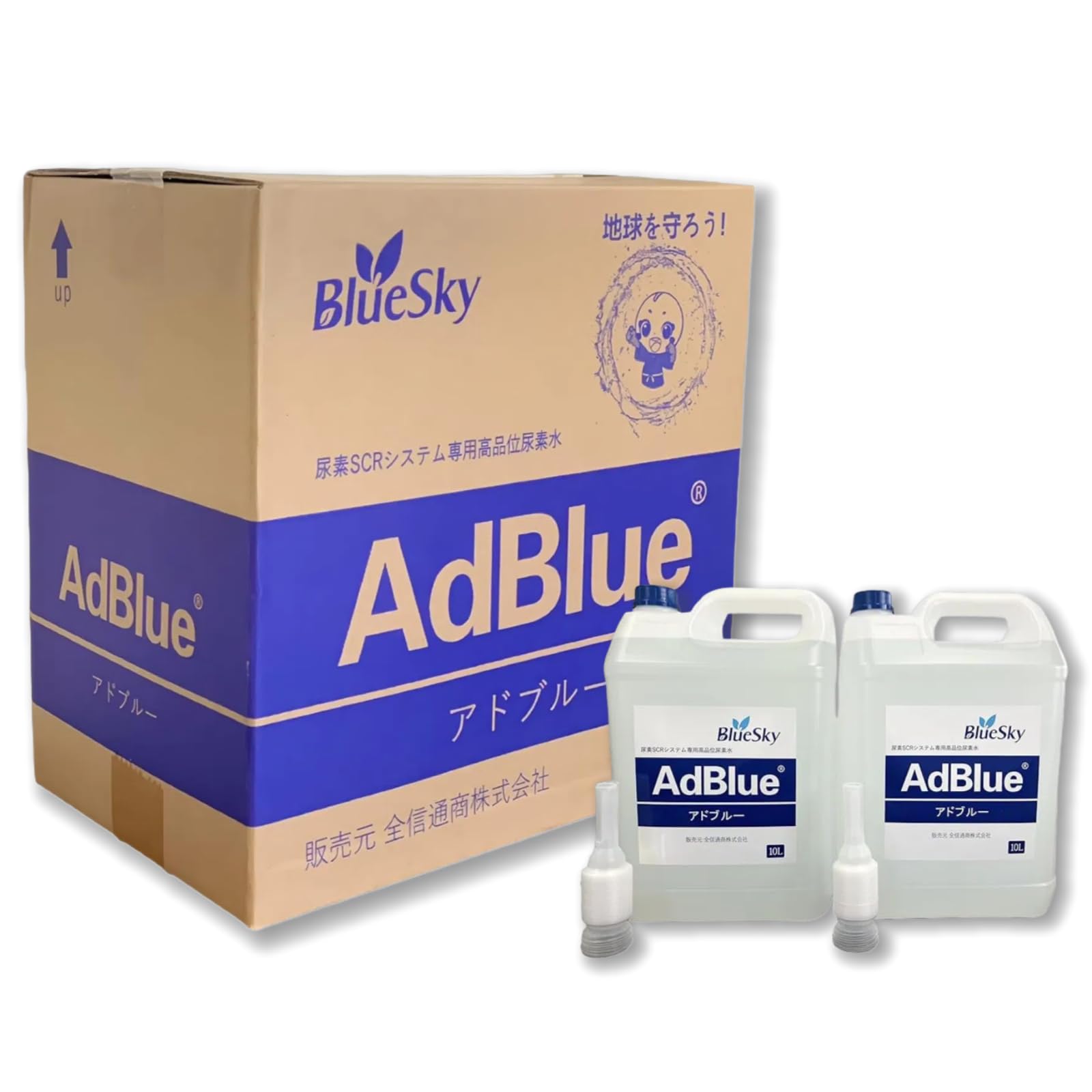 Amazon.co.jp: アドブルー 20L（10L×2分割ポリタンク）AdBlue 高品位