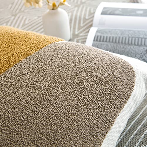 Smiling Onion Retro Boho Textured Accent Mid Century Throw Pillow Covers Modern Vintage Minimalist Geometric Decorative… - Image 4