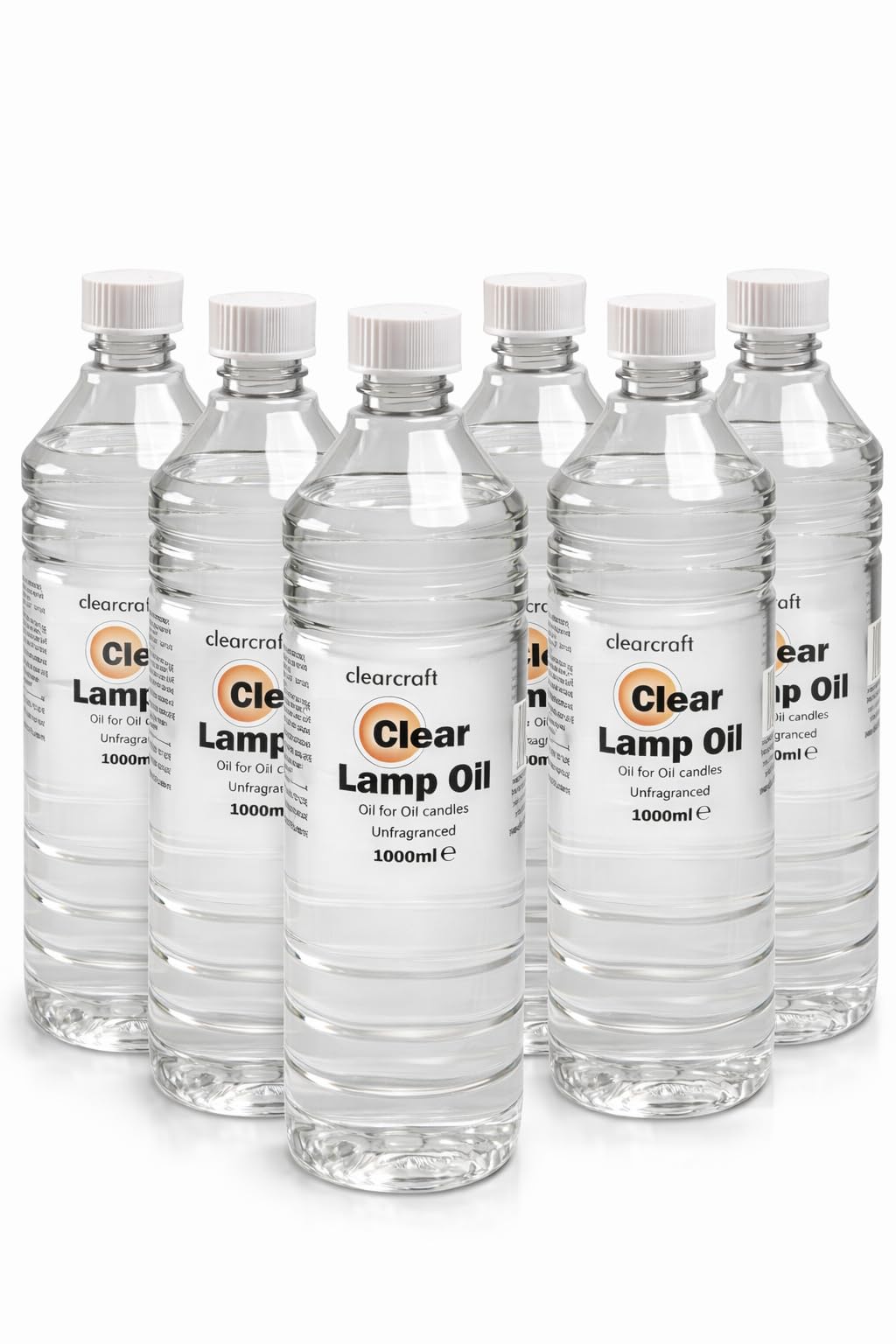 Clearcraft Smokeless And Odourless Clear Lamp Oil - 1 Litre With Free Funnel (6)