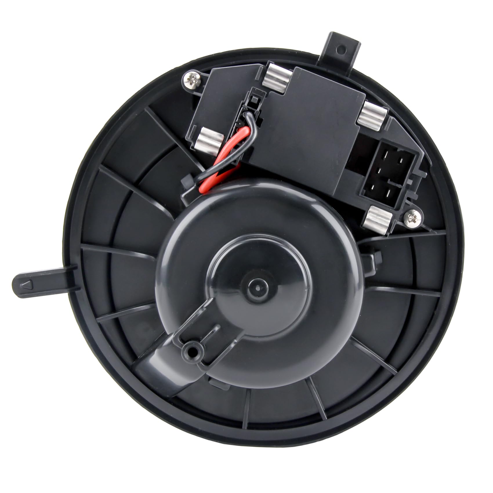 DOCAS Motore per ventola interna,Motore ventola di riscaldamento + regolatore 1K1820015 1K1820015A compatibile per Audi A3 8P Q3 Seat Skoda VW Golf 5 6 PASSAT 3C2 3C5