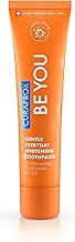 Curaprox Be You Peach + Apricot Toothpaste 60ml - Gentle Everyday Whitening - SLS, Microplastic, Triclosan Free Fluoride Toothpaste