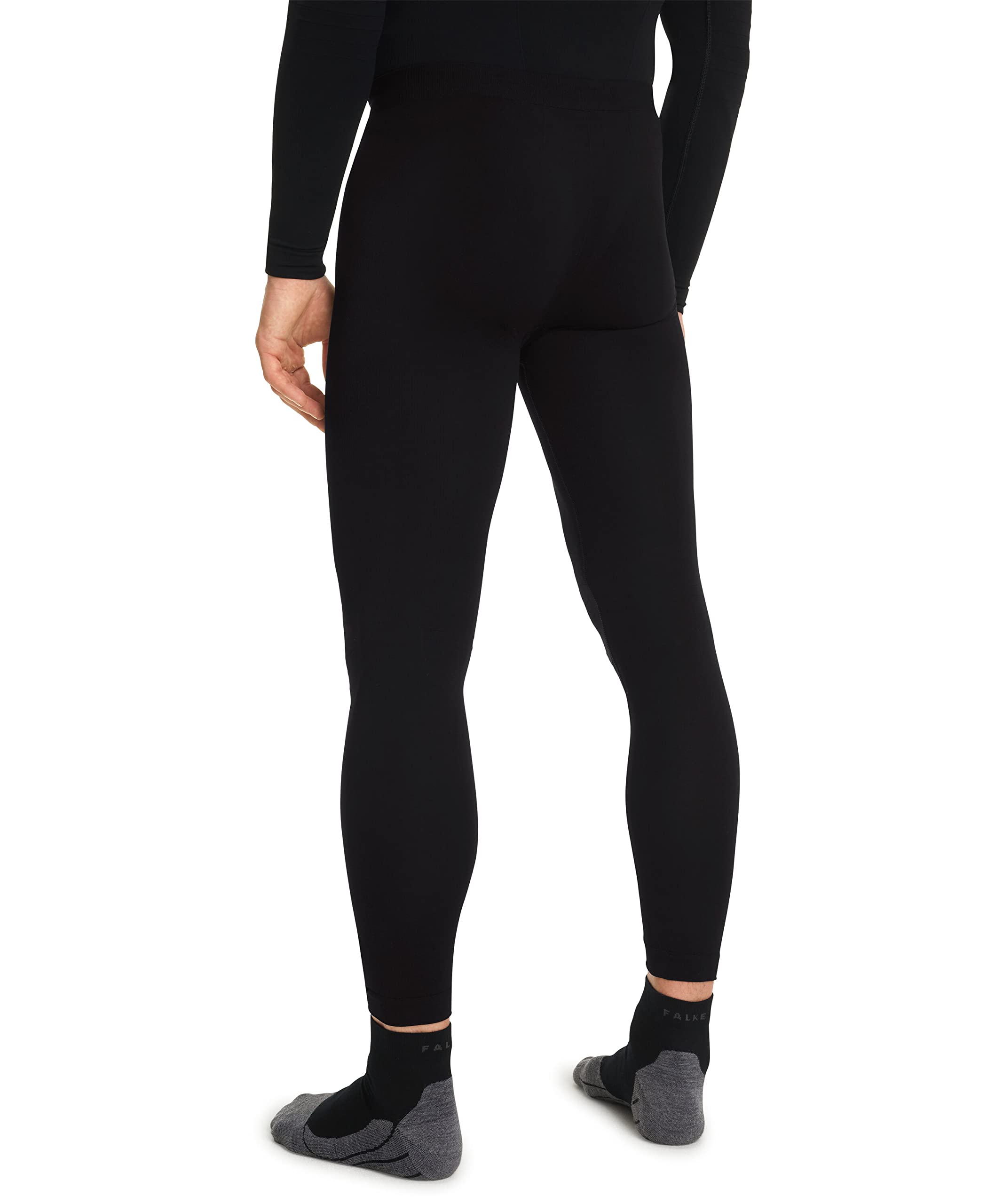 FALKE Men's Warm Long Tights Long Sport Tights Base Layer Bottom, Thermal Underwear, 1 Pair