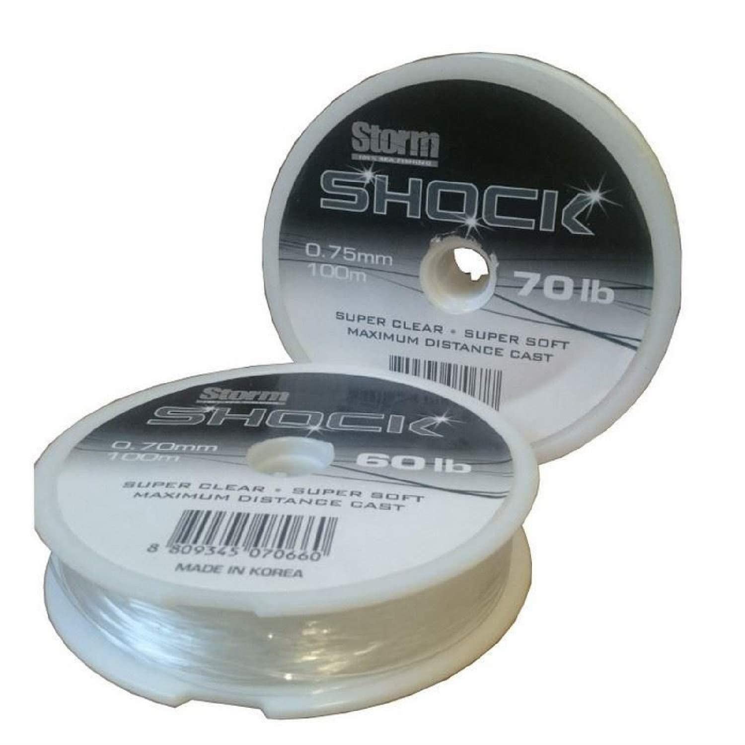 SEA TECHShock Shockleader Clear 70lb/0.75mm 100m Clear