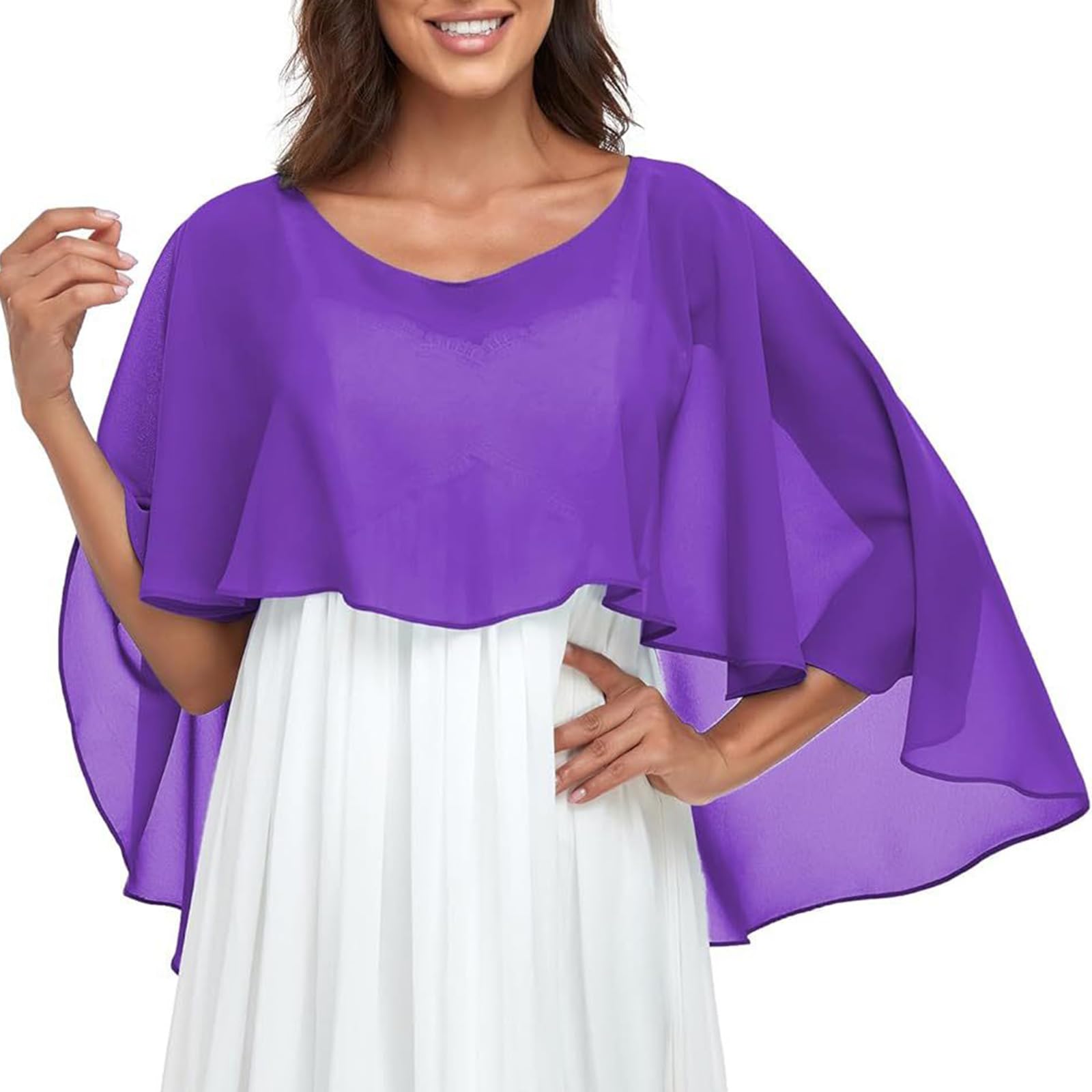 MICFENY Multiuse Pullover Scarf Shawl Wrap For Dresses Formal Event Shoulder Wrap for Evening Party and Banquet Dresses