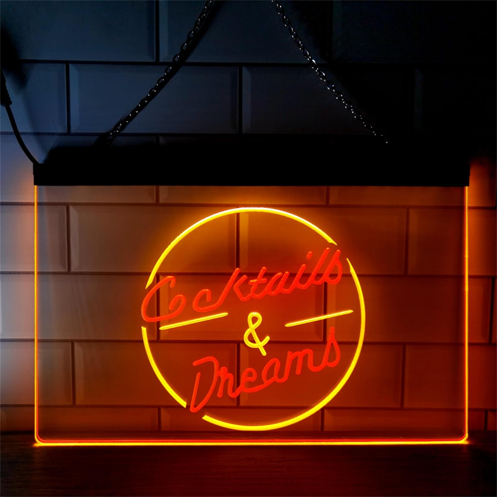REWIS Cocktails & Dream LED Neon Signs