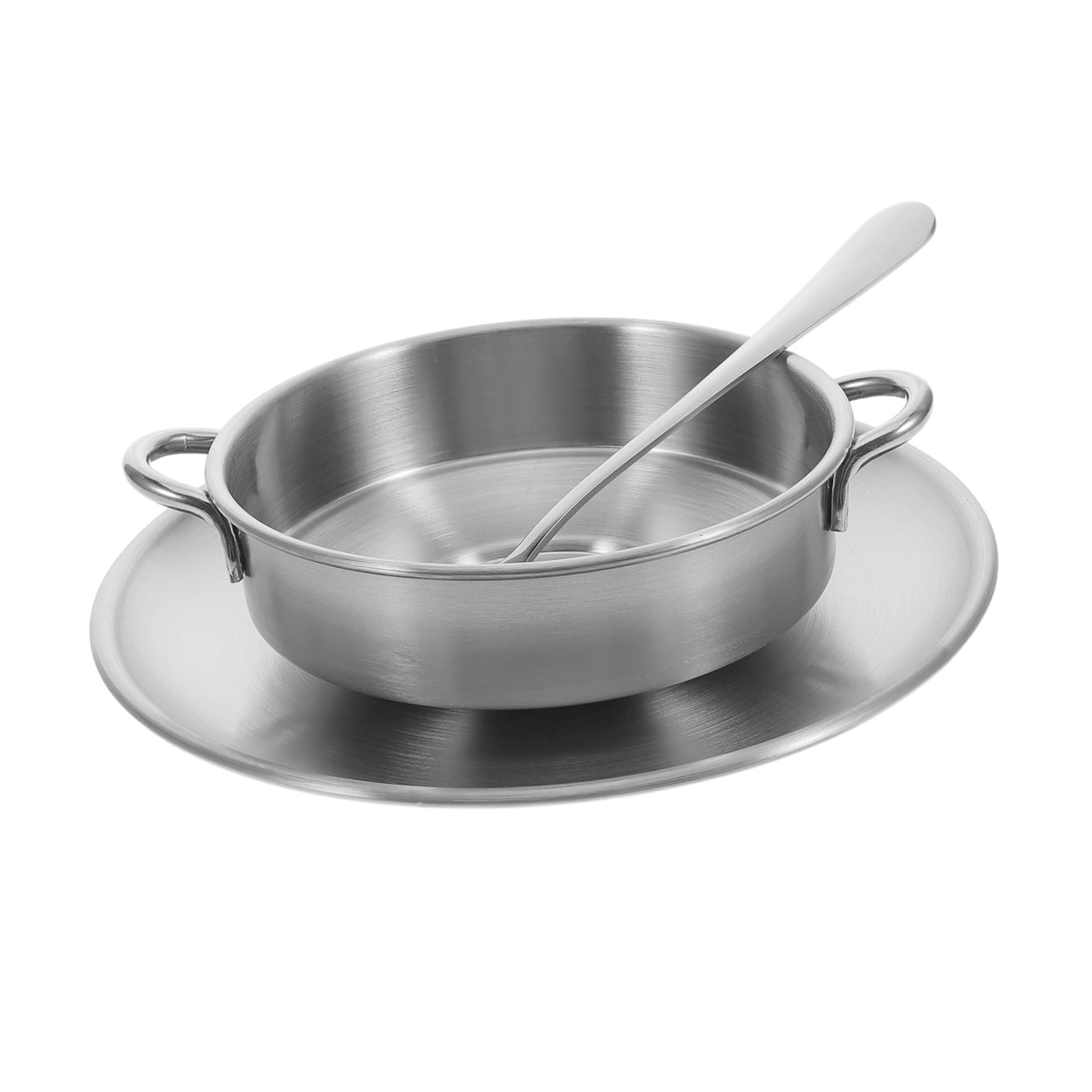 CIYODO 1 Set Tea Cup: Stainless Cups with Saucers Spoon - Dessert Serving Bowl for Afternoon Tea Service - Bridal Shower & Hotel Banquet Ware