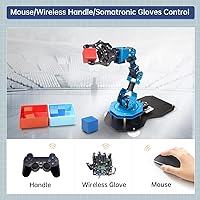 Vista 2 de Hiwonder xArm ESP32 - Robot robótico de código abierto compatible con programación MicroPython con sensores para kit de desarrollo secundario