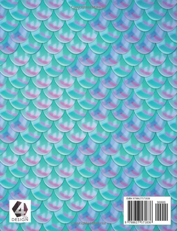 Miniatura 2 de I am 7 and Magical Mermaid Journal Sketchbook, Birthday Gift for 7 Year Old Girl Writing, Drawing and Coloring Notebook, 7th, Birthday Gifts for