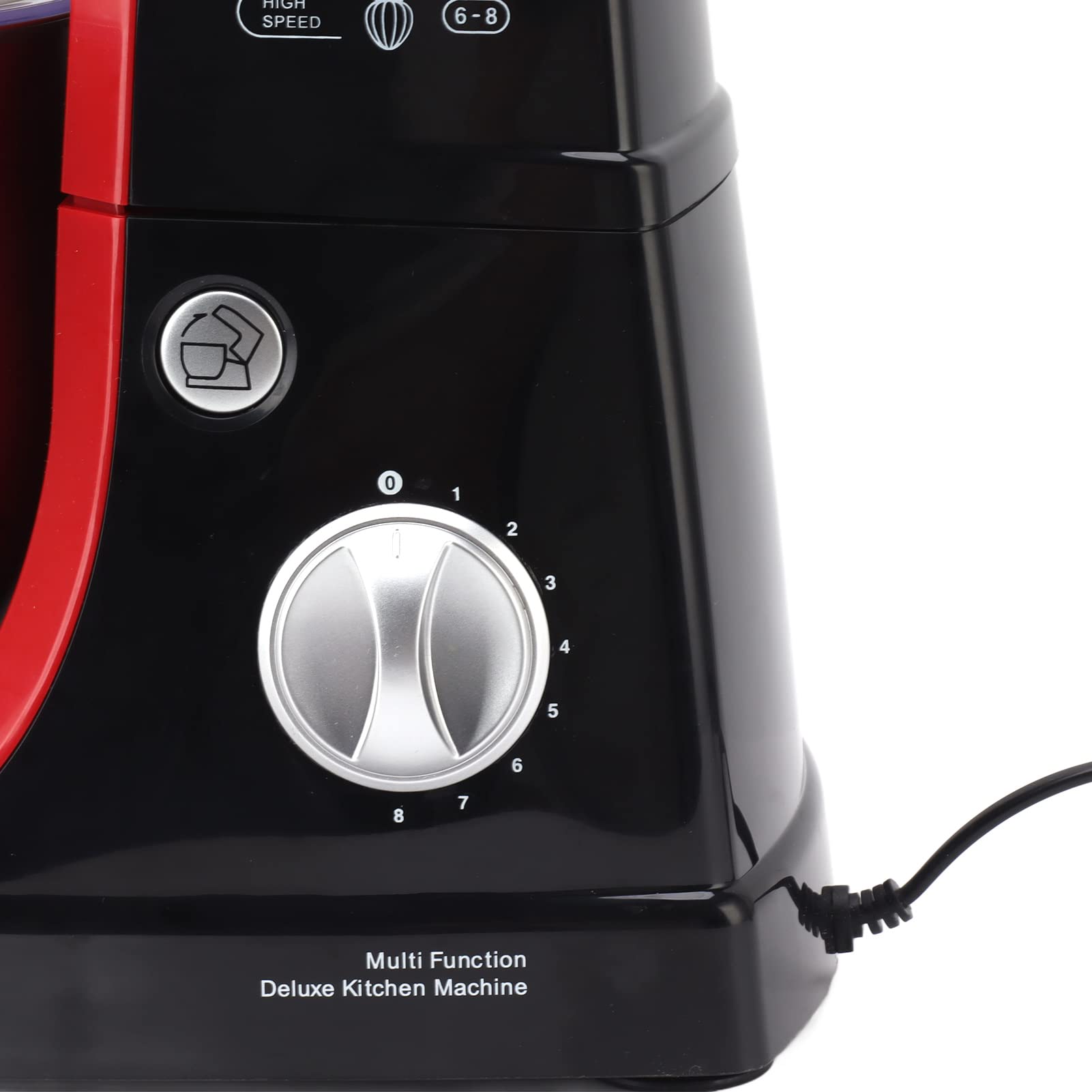 Denash Wielofunkcyjny Mikser Stóp Kuchennych 1000W Mocny 8 -prędkości Elektromowy Blender dla Entuzjastów Pieczenia ze Stali Nierdzewnej
