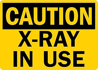 SmartSign “Caution - X-Ray In Use†Sign | 7