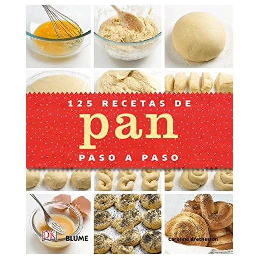 125 recetas de pan paso a paso (COCINA)