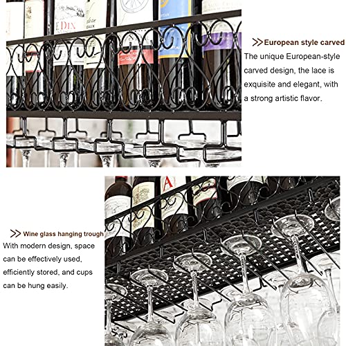 Support de stockage pour verres suspendus pour libérer l'espace - 6
