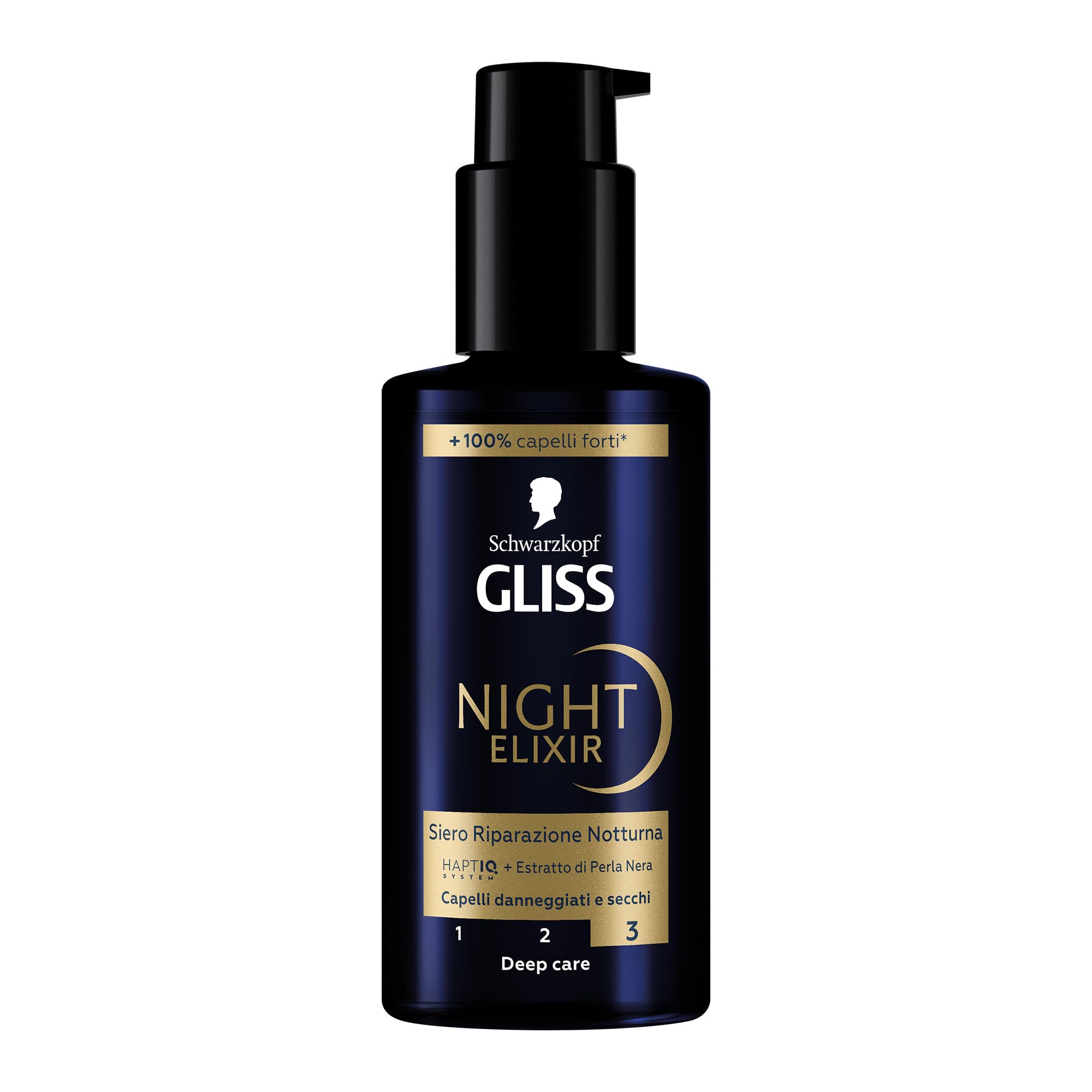 Schwarzkopf Gliss Night Elixir Siero capelli, 100ml