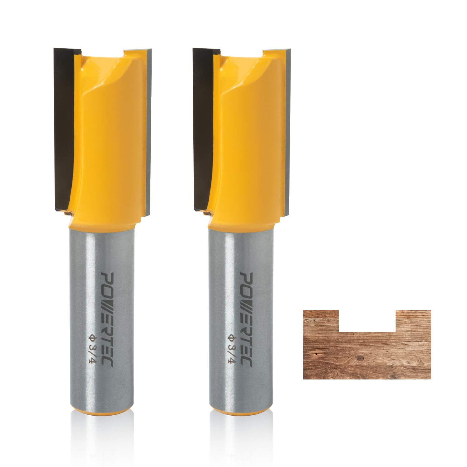 POWERTEC Router Bits - Shaker Profile Set -29 POWERTEC Router Bits - Shaker Profile Set -29