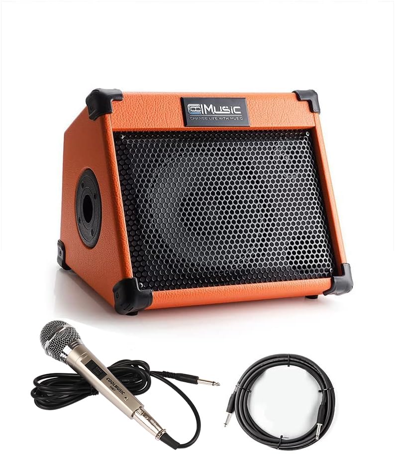 Acoustic Guitar Amplifier, 20 Watt Bluetooth Amp for...