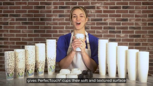 Amazon.com: Dixie PerfecTouch 8 oz Paper Coffee Cups By GP PRO
