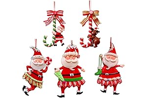 Enchanting Santa Claus Tree Ornaments for Festive Cheer