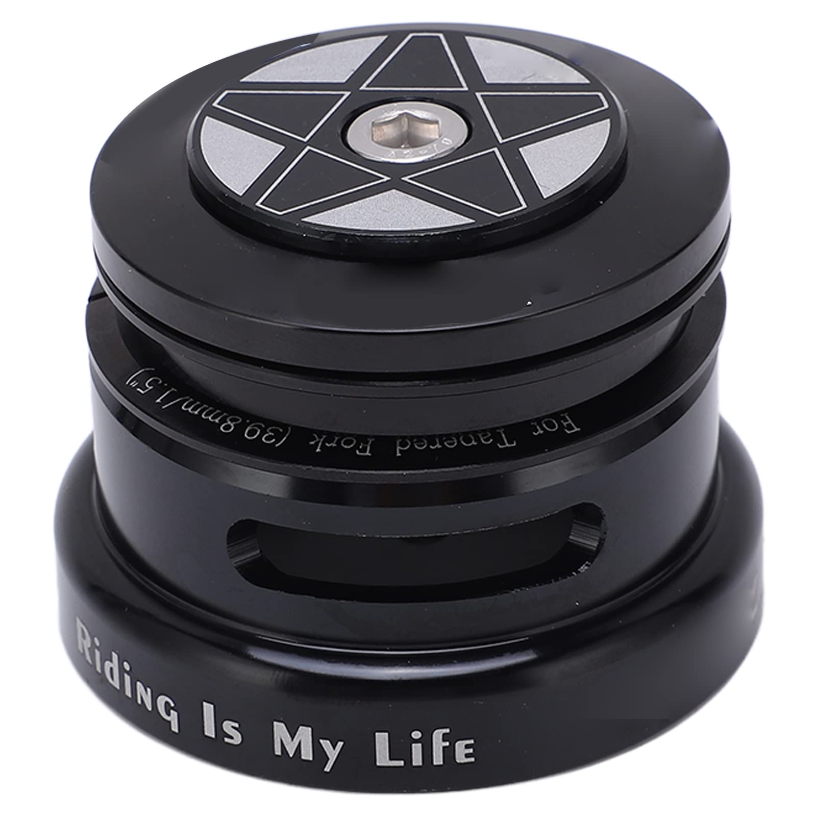 Gavigain Mountain Bike Headset Double Bearing CNC Process Sealed Waterproof Front Fork Stem Headset Bearing for 44?49.7mm Frame