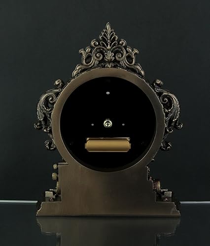 Miniatura 3 de VERONESE DESIGN Reloj de mesa con máquina de escribir antigua estilo steampunk con relojes móviles
