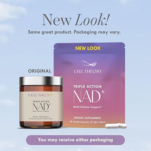 Miniatura 4 de Suplemento NAD+ - Fórmula liposomal de triple acción NAD+ y NADH para energía celular, apoyo mitocondrial y longevidad, desarrollada por el Dr.