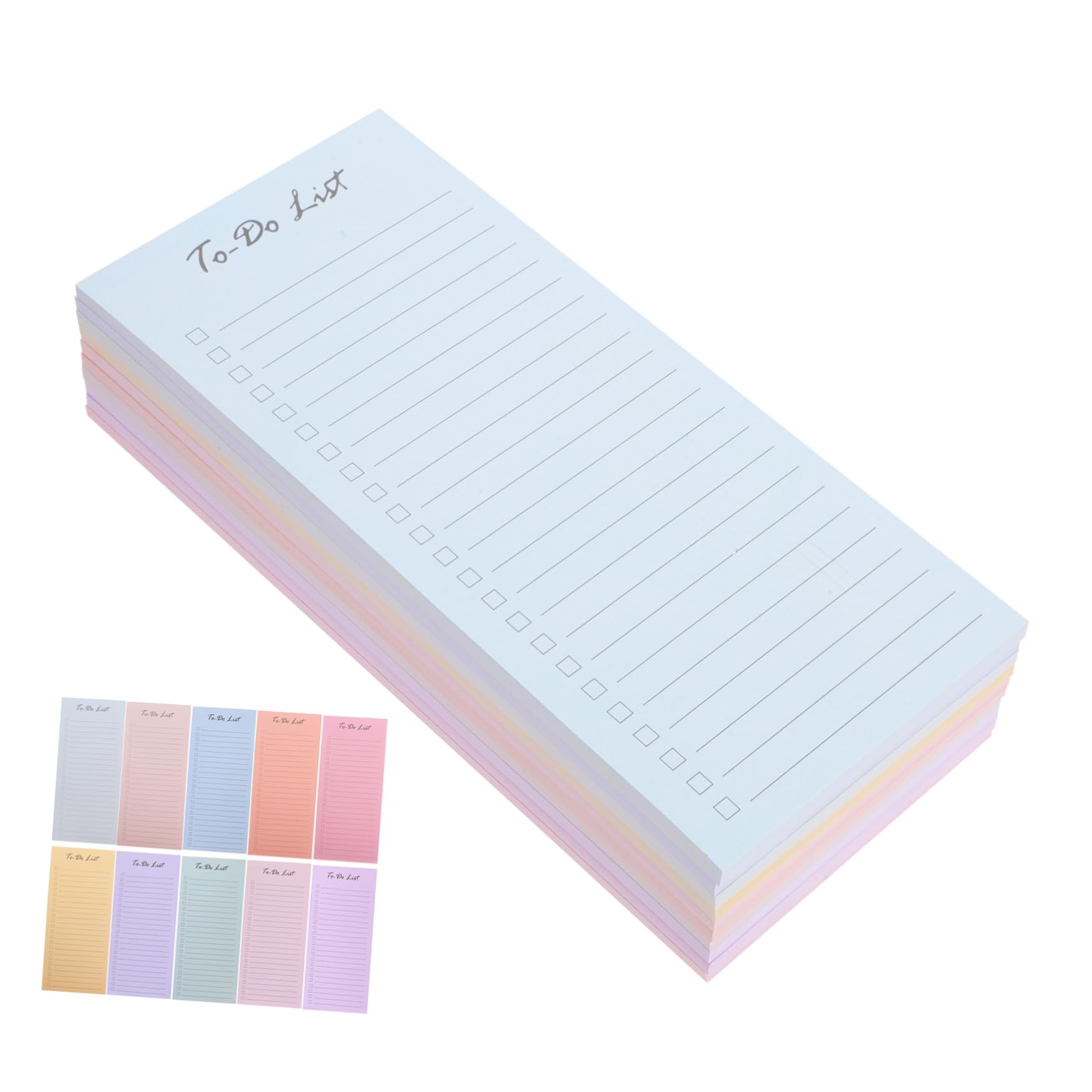 Notes Autocollants pour Rappels Quotidiens Notepads de Planification Tâches Fournitures Scolaires