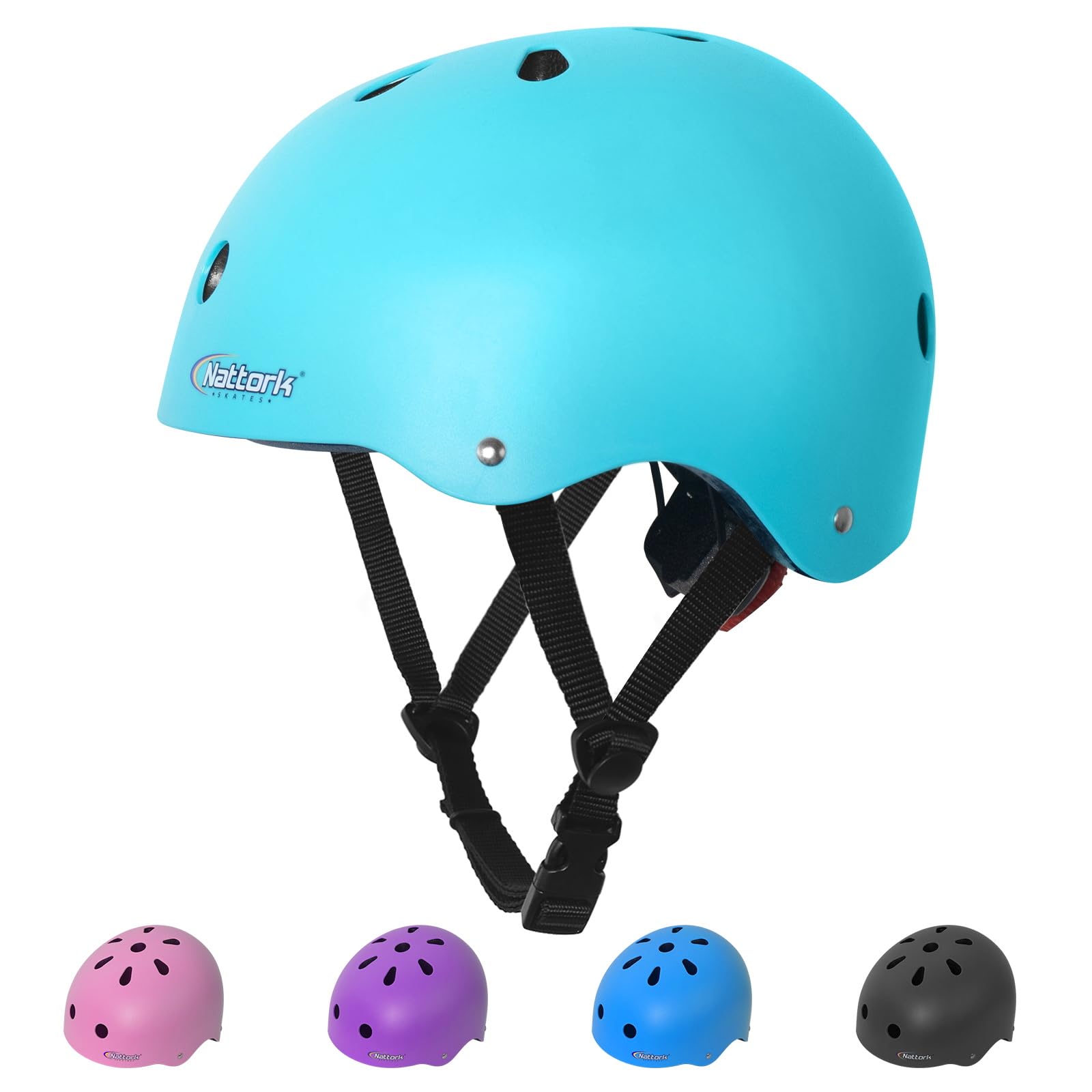 Kids Youth Bike Helmet - Lightweight and Safe Helmet for Boys and Girls Toddler, Adjustable Multi-Sport Helmets for Skateboard Skate Scooter