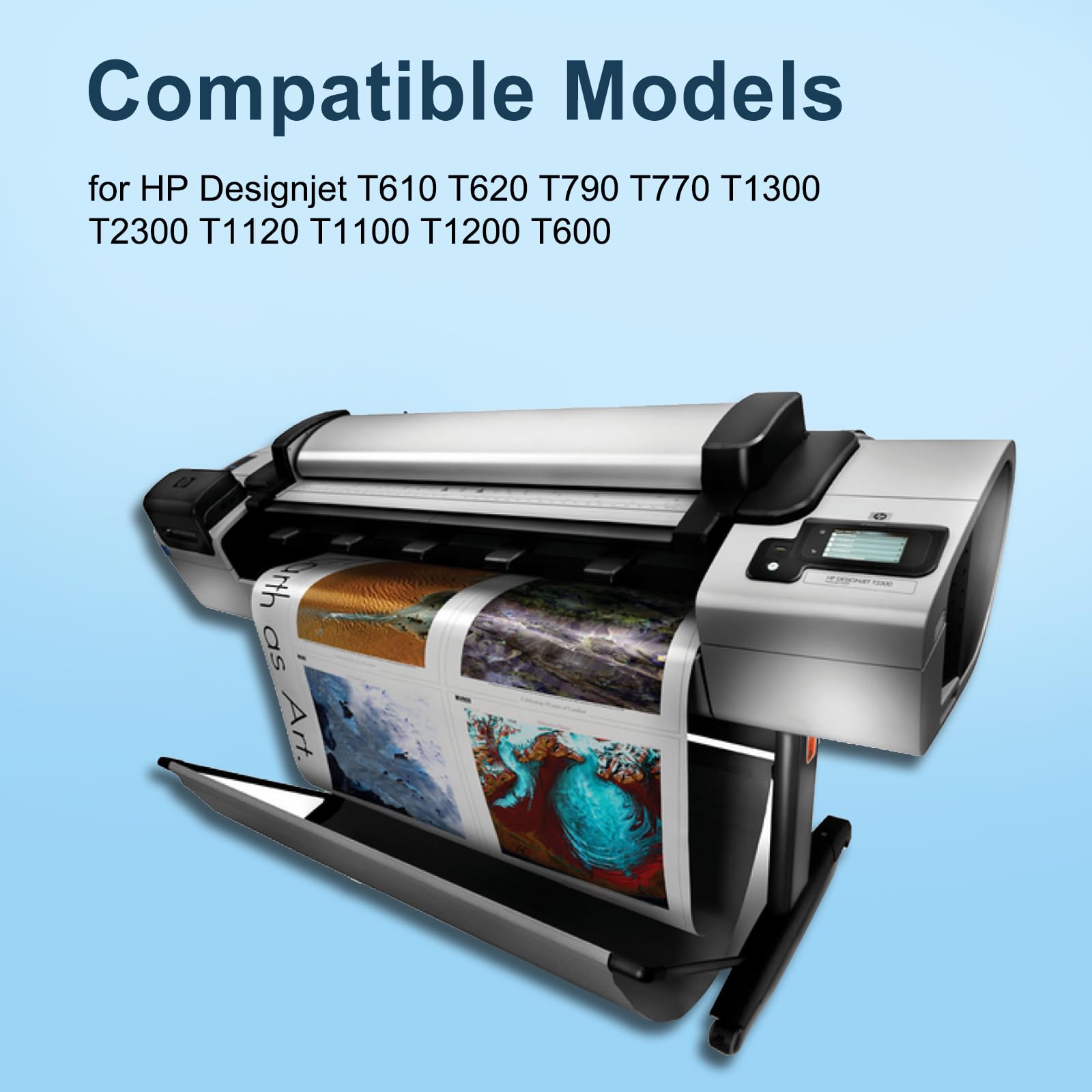 72 Testina di stampa rigenerata compatibile per HP 72 testina di stampa C9383A per HP Designjet T610 T620 T790 T770 T1300 T2300 T1120 T1100 T1200 T600 (M/C)