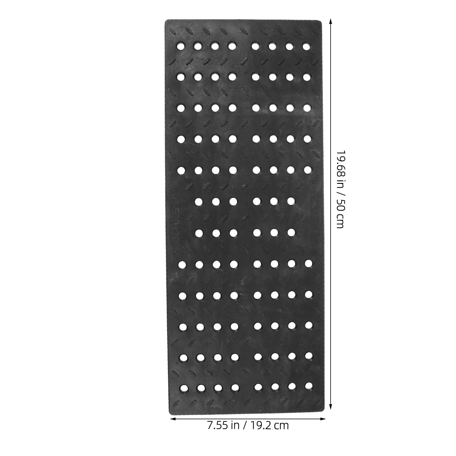 Osłona rusztu odpływowego wykopu zewnętrznego, 200 x 500 mm, plastikowe akcesoria do kanalizacji podjazdu i garażu, wymienna kratka kanałowa do wydajnego zarządzania wodą na zewnątrz
