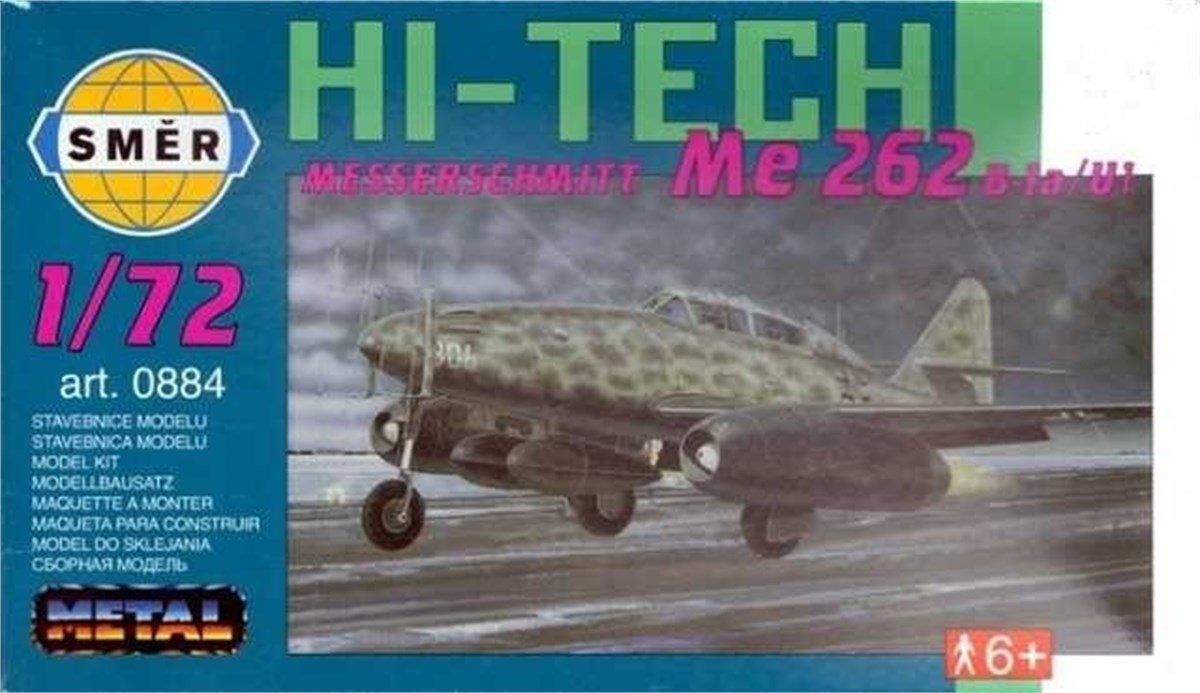 Messerschmitt Me 262 B-1a/U1 HI-TECH, 1/72 Scale Model Kit