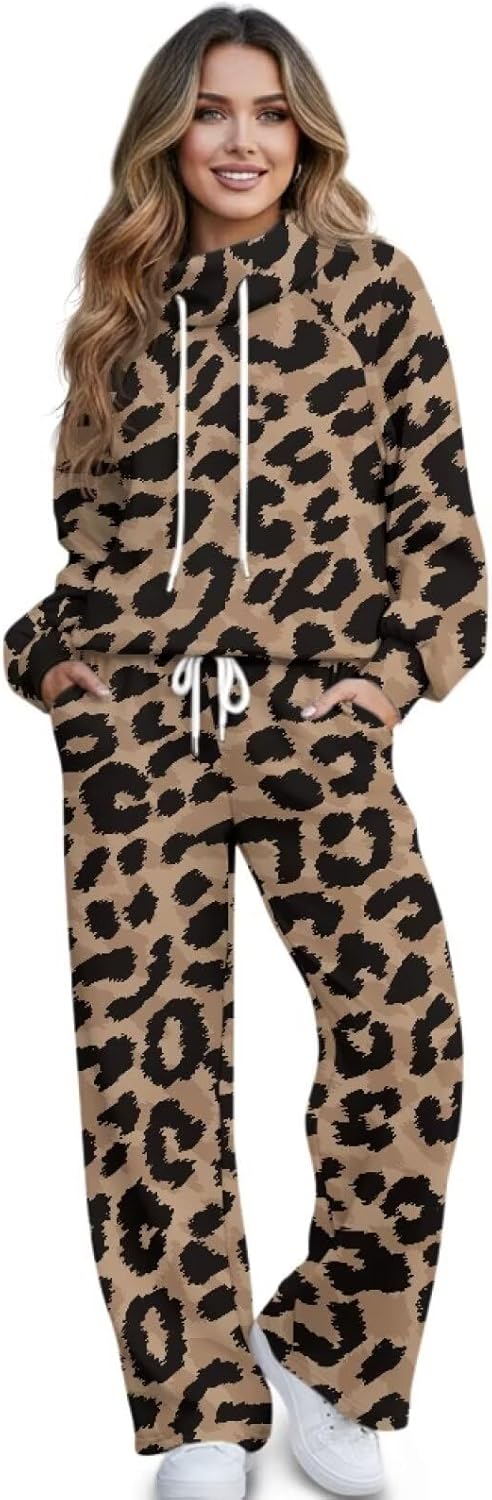 Sweatsuits Women 2 Piece Outfit Set Matching Lounge Sets Fall Outfits 2025 Fashion Winter Clothing Track Suits