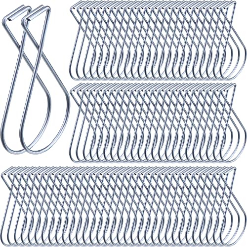 Outus 30 Packs Hook Clips Ceiling Tile Hooks T-bar Drop Ceiling Clips for Office Classroom Home and Wedding Decoration Hanging Sign from Suspended Tile/Grid/Drop Ceilings