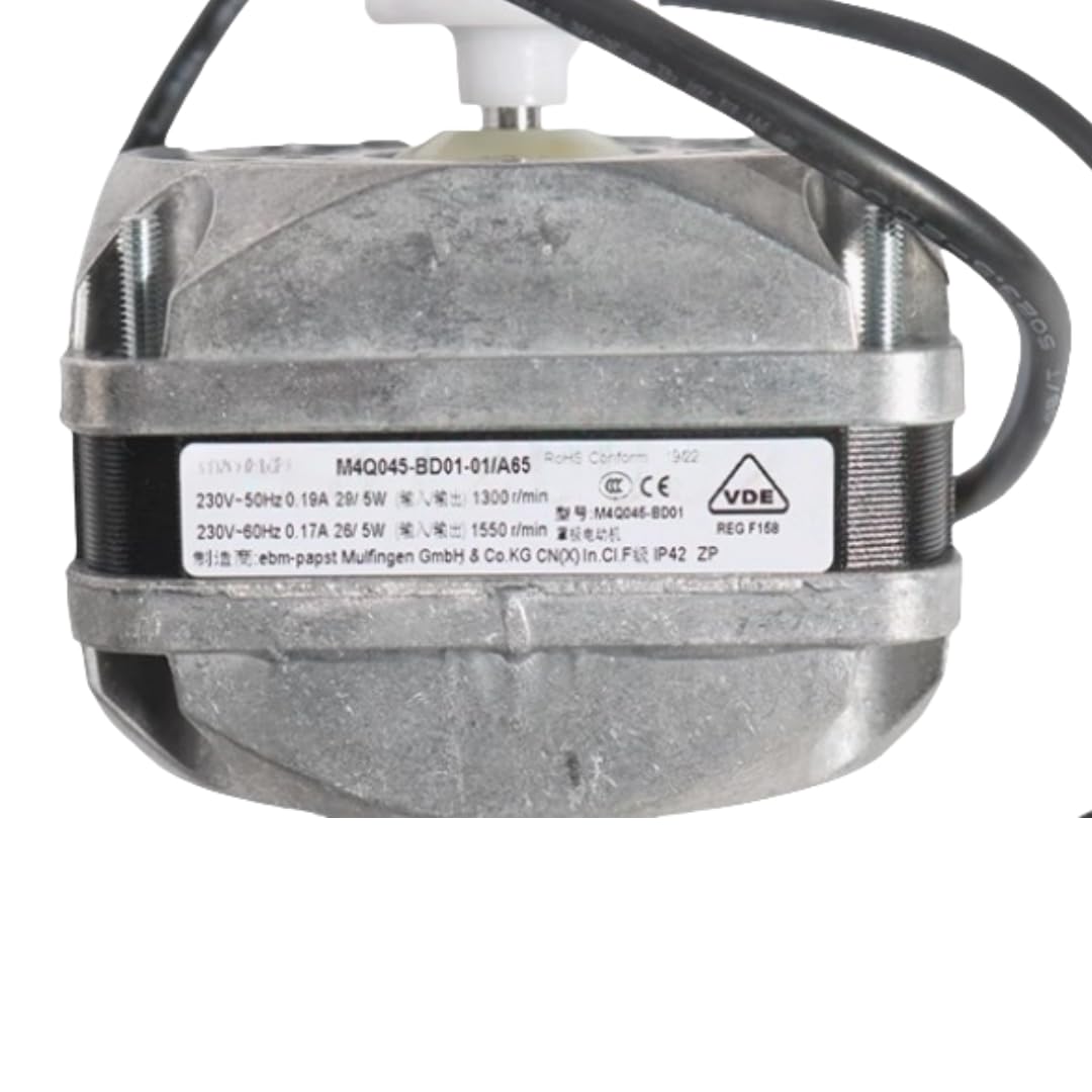 GJEXXPTST M4Q045-BD01-01/A65 230V 0.19/0.17A 29/26W 1300/1550RPM Cooling Fan 120mm