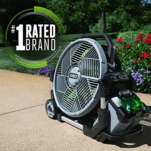 Image of EGO POWER+ Portable Misting Fan, Outdoor Electric 18 inch 5 Speed Fan, Battery and Charger Not Included - FN1800