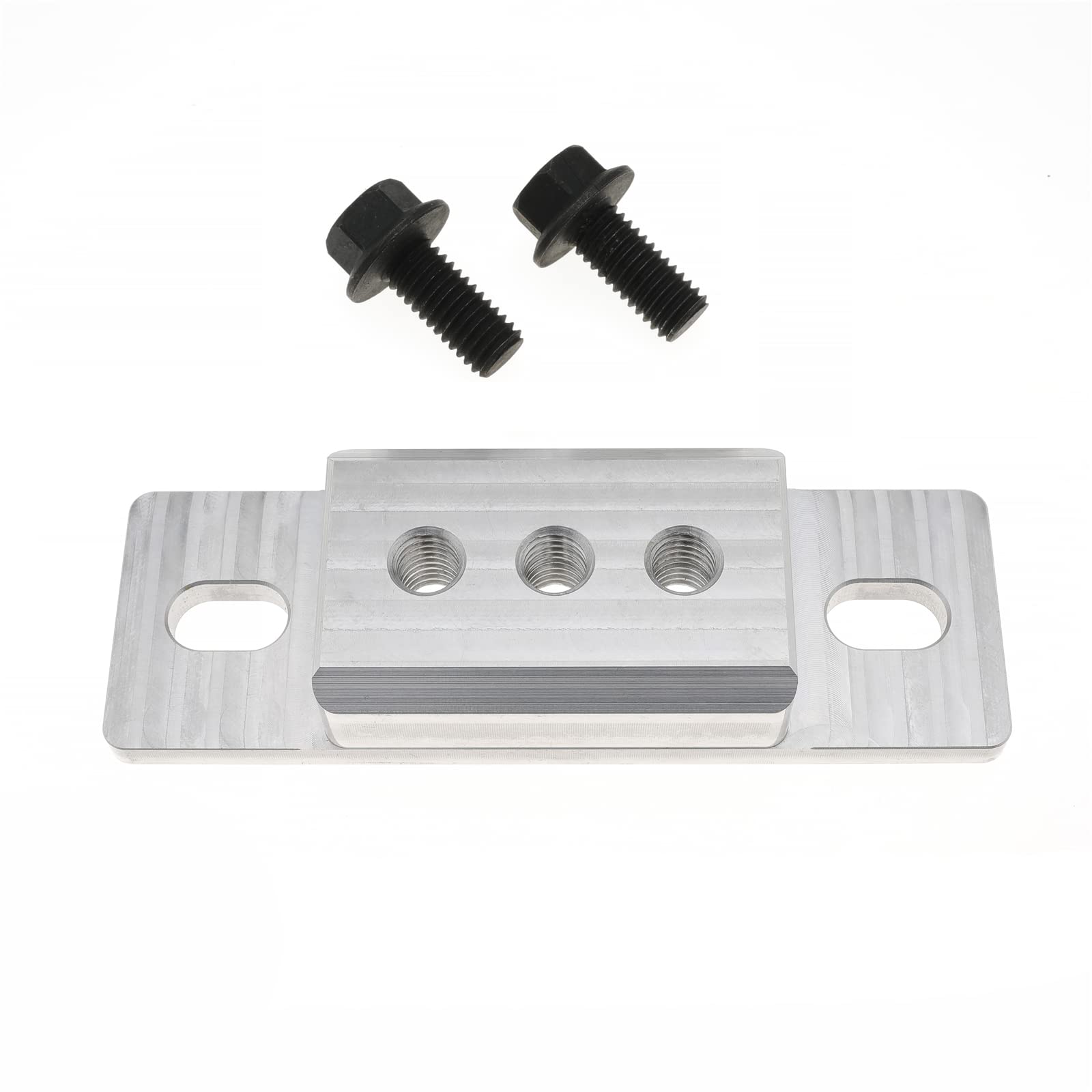 Solid Aluminum Transmission Mount for GM for Chevy TH350 TH400 4L60E 4L65E 4L70E 4L80E 4L85E 6L80E 6L90E 700R4 T56 Magnum 2004R TR6060 Manual Powerglide Muncie 4 speed 551404 with Bolts