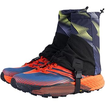 GOSHIES Unisex Trail Gaiters for Outdoor Gaiters for Hiking Pair Lightweight Gaiters Trail Low Gaiters for Outdoor Hiking Camping Climbing