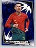 2024 Leaf Soccer Blue #2 Cristiano Ronaldo Exclusiva de Blaster Tarjeta Coleccionable en Condición Raw (NM o Mejor) 1