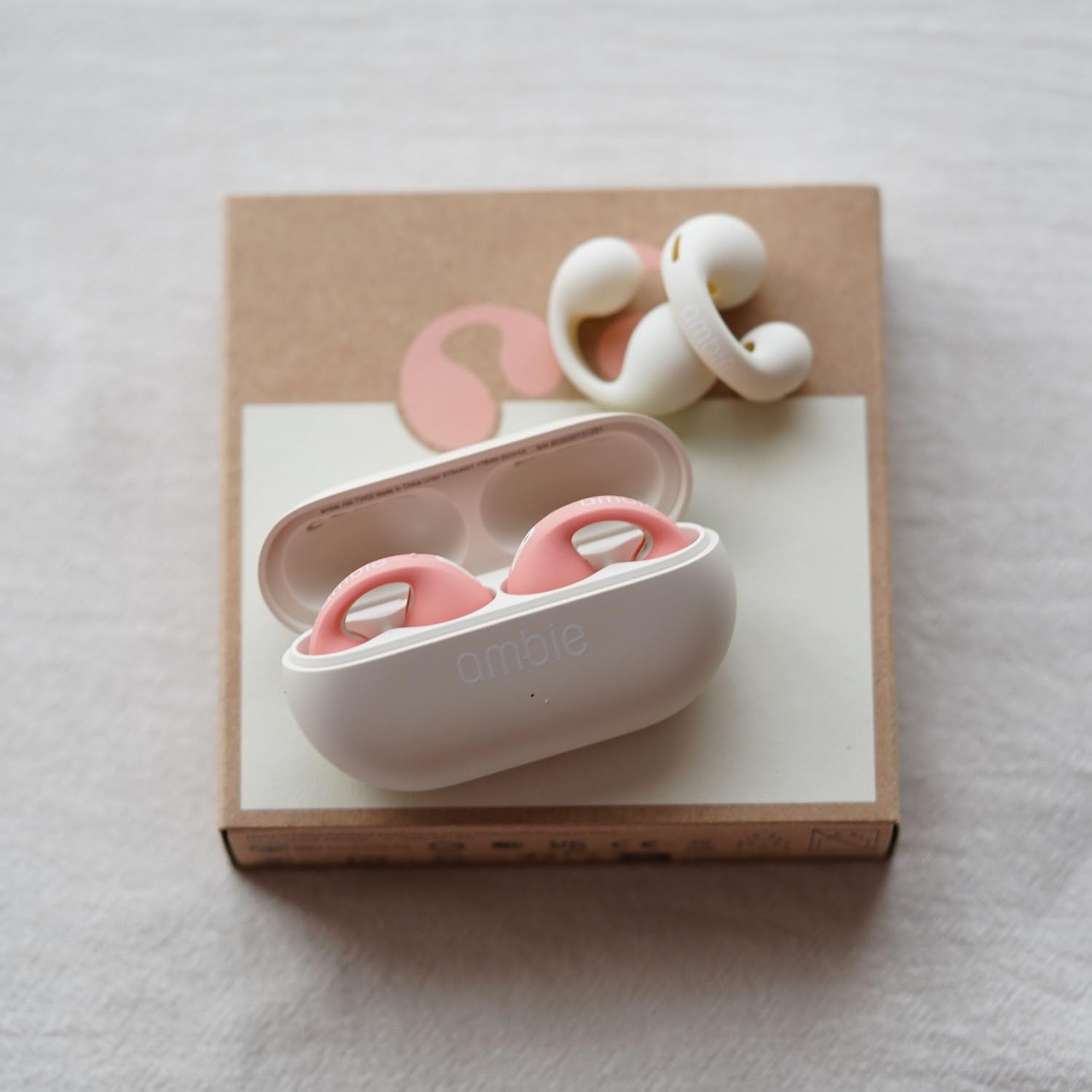 【新品未開封】ambie AM-TW02/FBC Flamingo×beige ambie sound earcuffs AM-TW02 Flamingo × Beige – ambie STORE