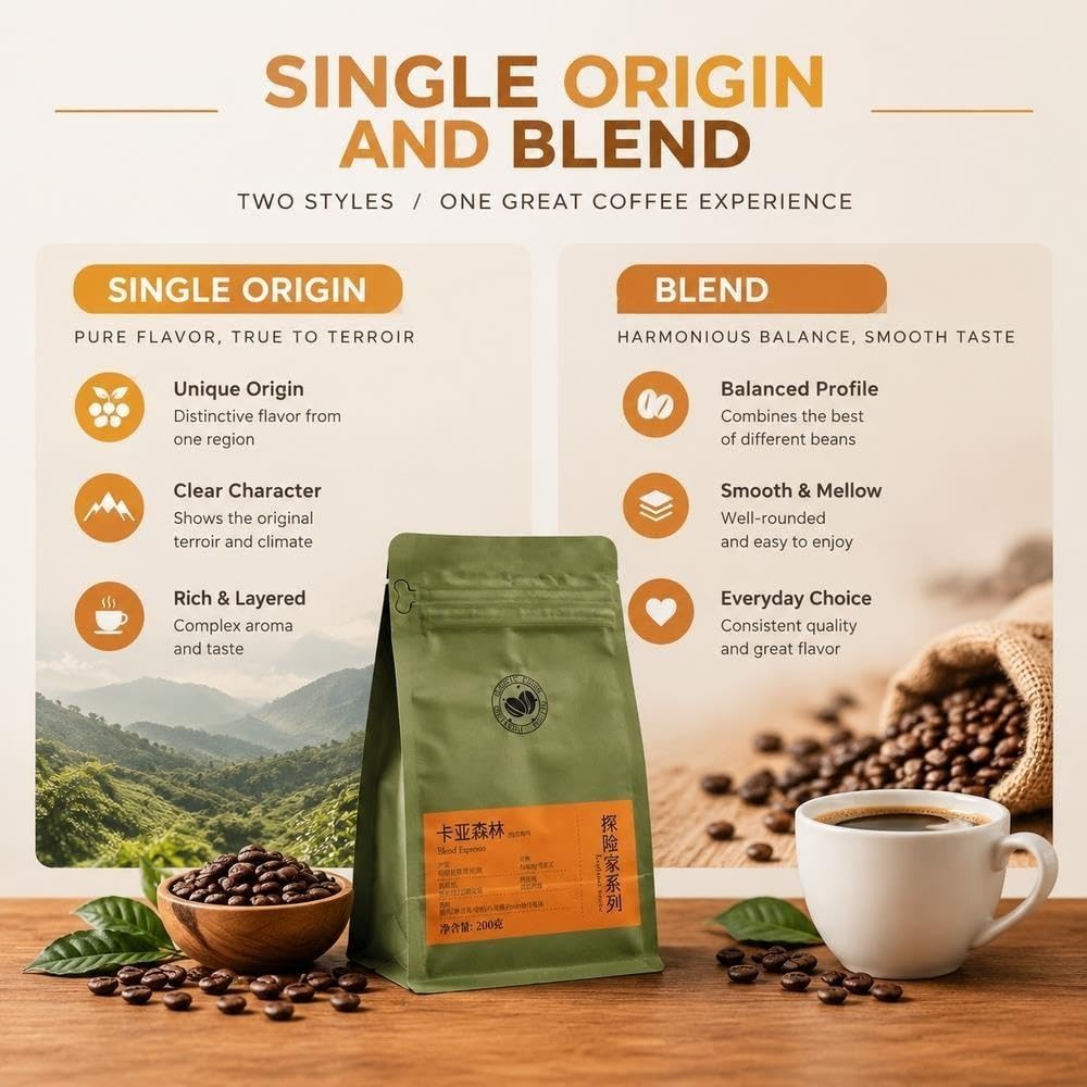 Mezcla De Café Espresso En Granos 200g
