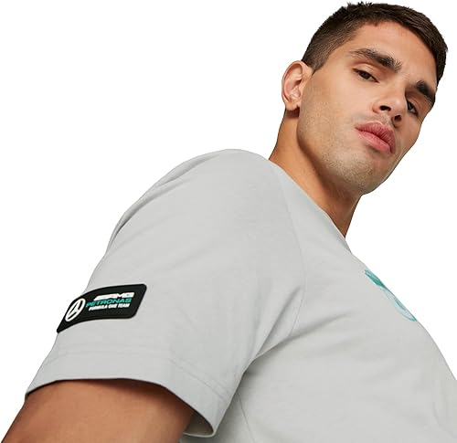 Miniatura 5 de PUMA Camiseta con estampado de coche Mercedes AMG Petronas Essentials para hombre