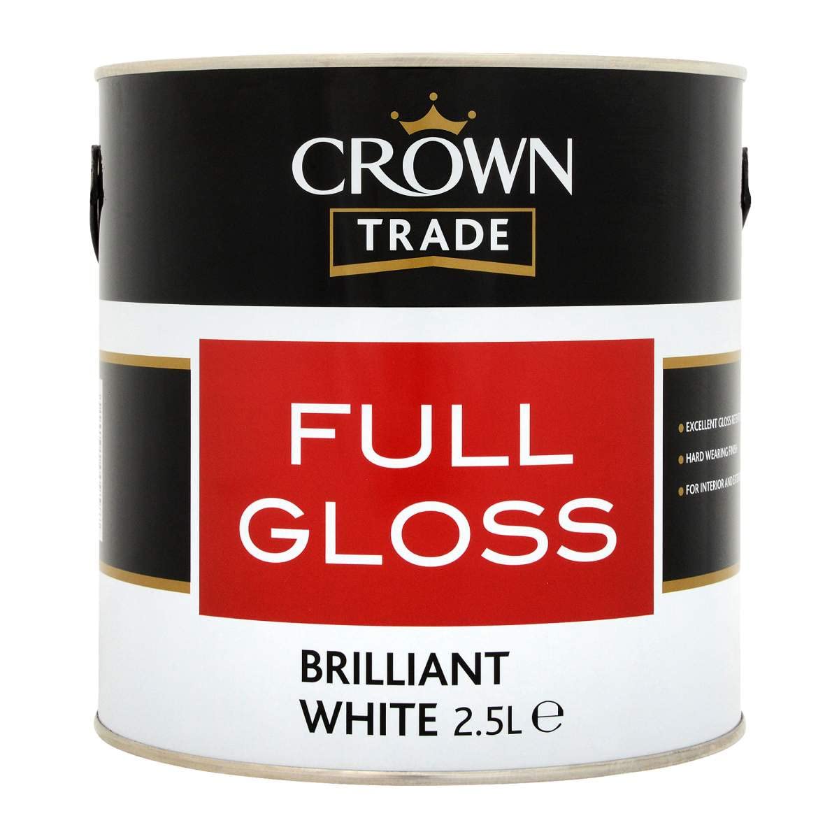 CROWN Trade Gloss Brilliant White 5L