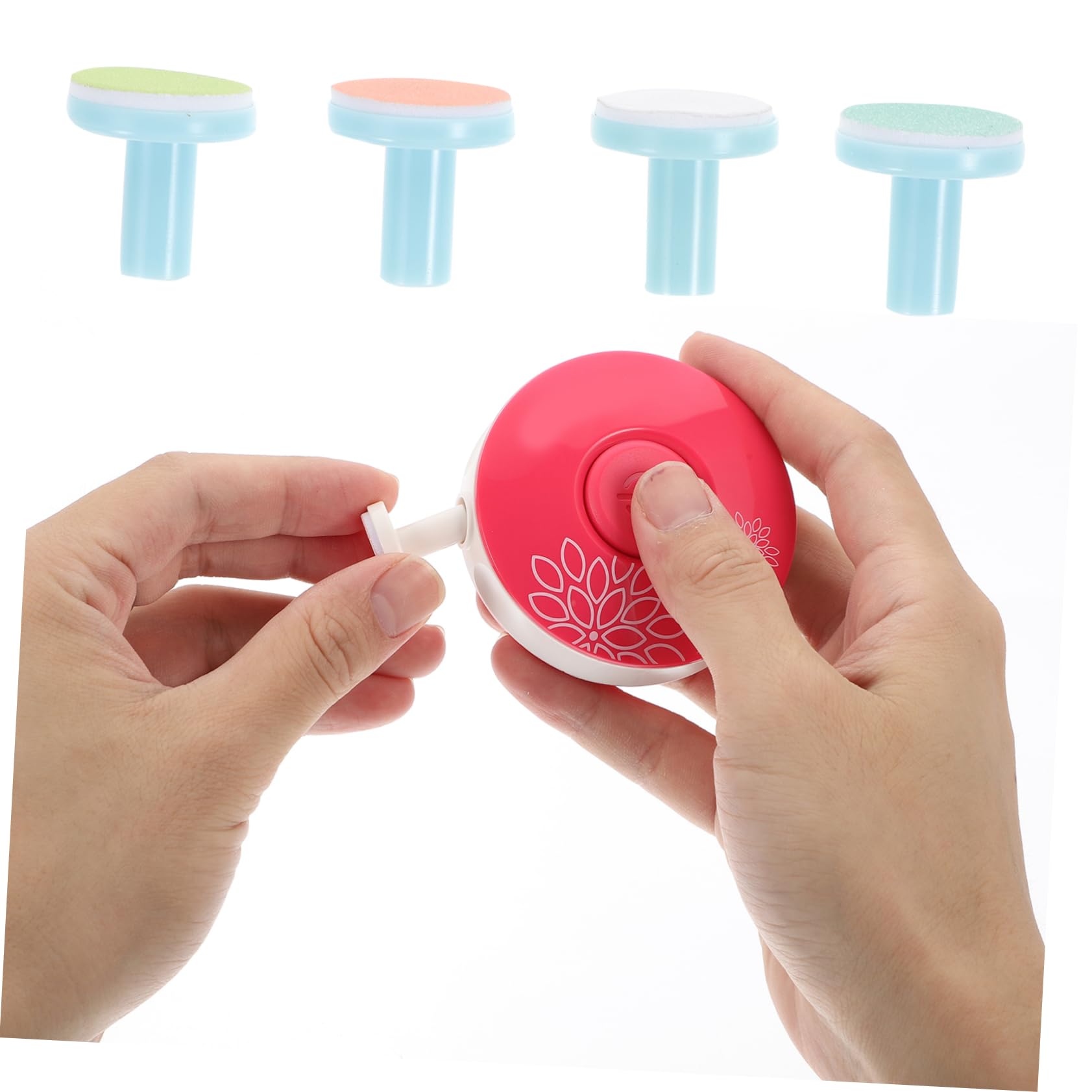 ERINGOGO 8pcs Baby Nail File Replacement Discs Nail Trimmer Grinding Heads Safe for Boys and Girls Easy to Use Random