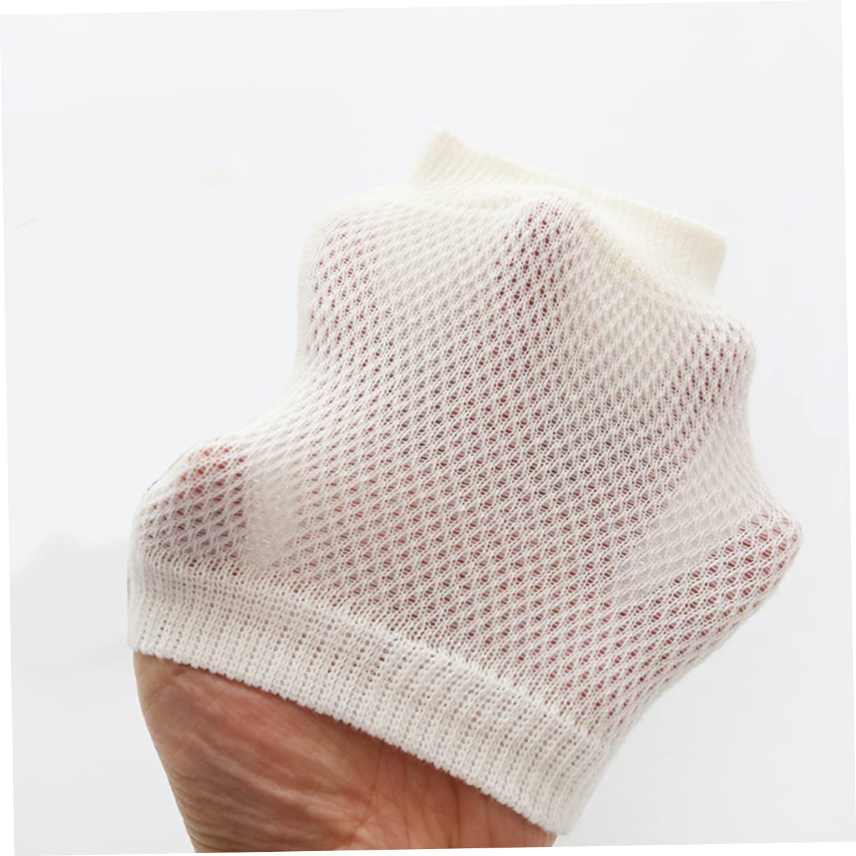 TOVINANNA 1Pair Knee Pads Breathable Crawling Protector Socks for High Elastic Comfort with Radish Pattern for Boy Girl Learning to Crawl Sweat Absorbing Design