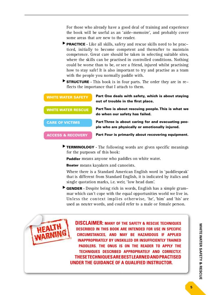 White Water Safety and Rescue